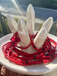 Image 3 of Waits Beads “Red Head” 