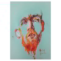 Image 2 of Commissioned Portrait Drawing in Charcoal, Pencil and Soft Pastels - A3 Size 