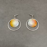 Image 1 of Super Harvest Moon Earrings