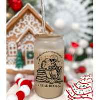 Drink Coffee, Avoid People Glass Can