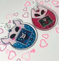 Image 1 of Hollow Knight Tamagotchi Keychains