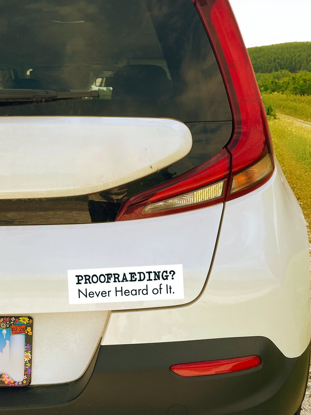 Image of Proofreading? Never Heard Of It Bumper Sticker or Magnet