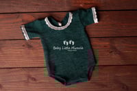 Image 2 of Newborn body pillow headband green