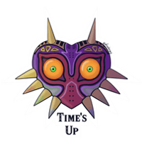 Majora's Mask - Time's Up Zelda Sticker