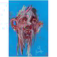 Image 14 of Commissioned Portrait Drawing in Charcoal, Pencil and Soft Pastels - A3 Size 