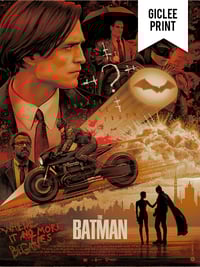 Image of The Batman - Giclée Print - 18x24 - ONE LEFT!