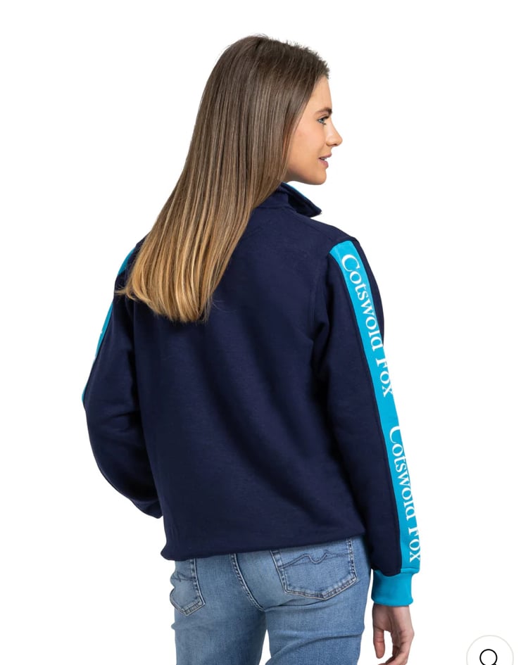 Image of Cheltenham quarter zip Navy