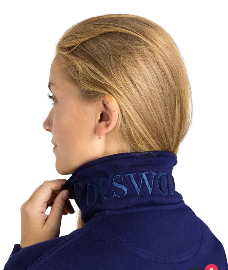 Image of Tetbury Quarter Zip Navy
