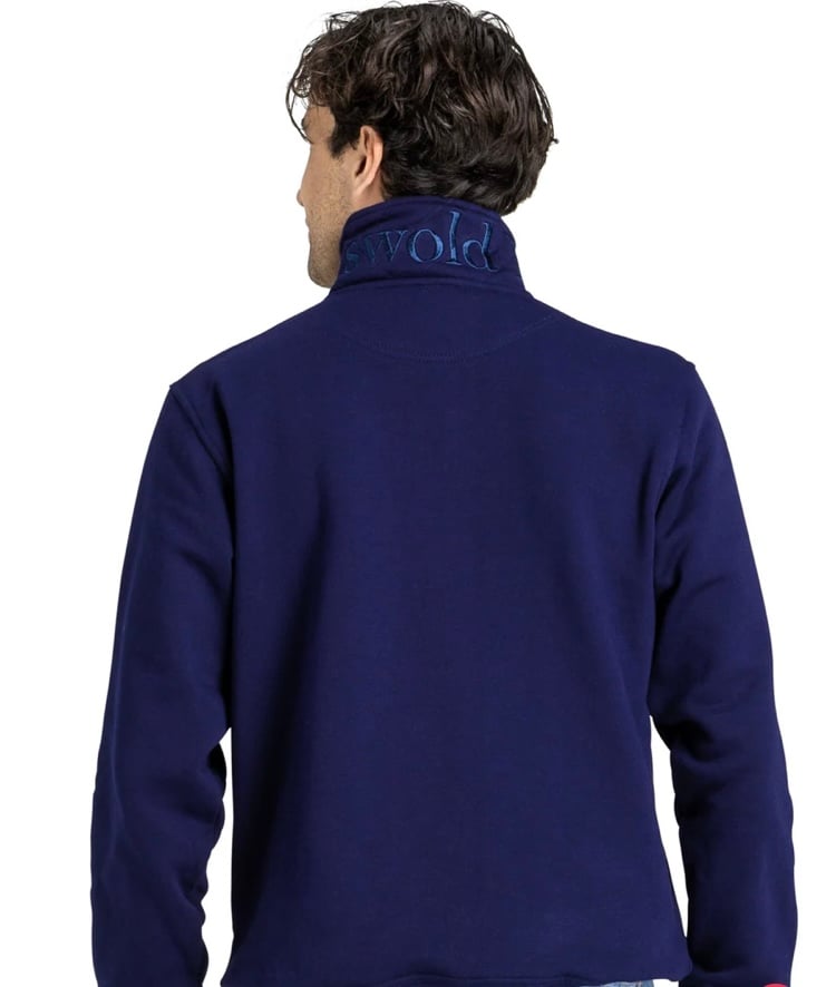 Image of Tetbury Quarter Zip Navy