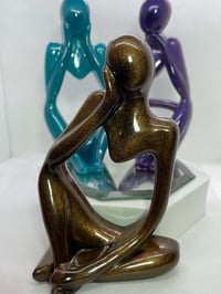 Image 5 of Handcrafted Resin Thinker Statues