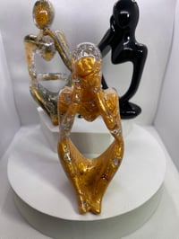 Image 8 of Handcrafted Resin Thinker Statues