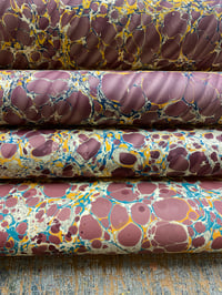 Image 1 of Marbled Paper Assorted Listing - Sheets 65-68 (to purchase individually)