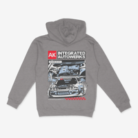 Image 1 of N54 S14 GUNMETAL HEATHER HOODIE (Pre-Order)