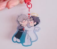 Ivan and Till Keychain