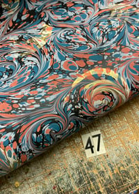 Image 4 of Marbled Paper Assorted Listing - Sheets 45-48 (to purchase individually)