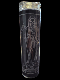 Image 1 of La Santa Muerte Black Candle 