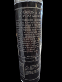 Image 4 of La Santa Muerte Black Candle 