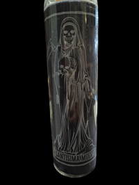 Image 2 of La Santa Muerte Black Candle 