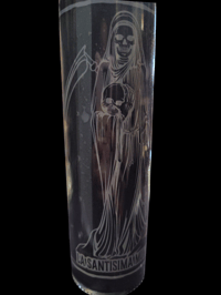 Image 3 of La Santa Muerte Black Candle 