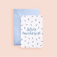 Image 1 of Carte - Joyeux anniversaire