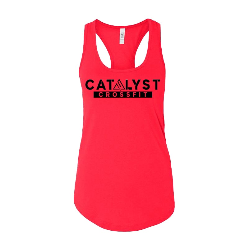 PRE-ORDER: Women's Racerback Catalyst CrossFit RED Women's Tank