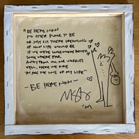 Image 2 of Be Here Now (Animals) w/ Lyrics Painting