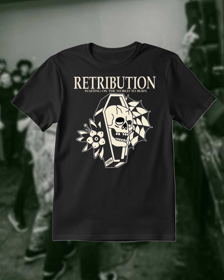 Image of Retribution Preorder Bundle! 12" Record & T-shirt!