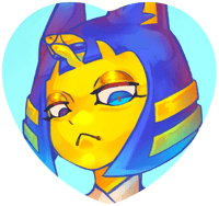 Image 3 of Ankha Button