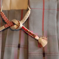 Image 3 of " Tsumugui Haï Kôushi  "　紬 灰 格子