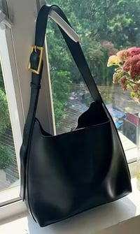 Image 2 of Crossbody Bag For Work Black