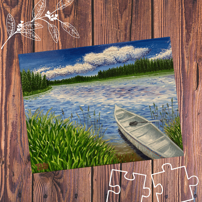 Have Paddle Will Travel Scenery Puzzle (200 or 500 pc.)