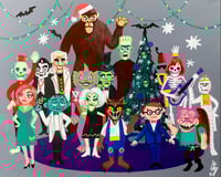 Mad Monster Christmas Party - LTD ED 8x10