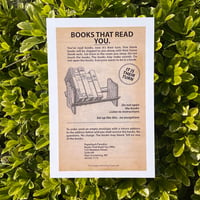 Books That Read You - 6 x 9 print