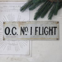 Image 1 of ‘OC No.1 Flight’ Tin Sign