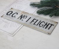 Image 2 of ‘OC No.1 Flight’ Tin Sign