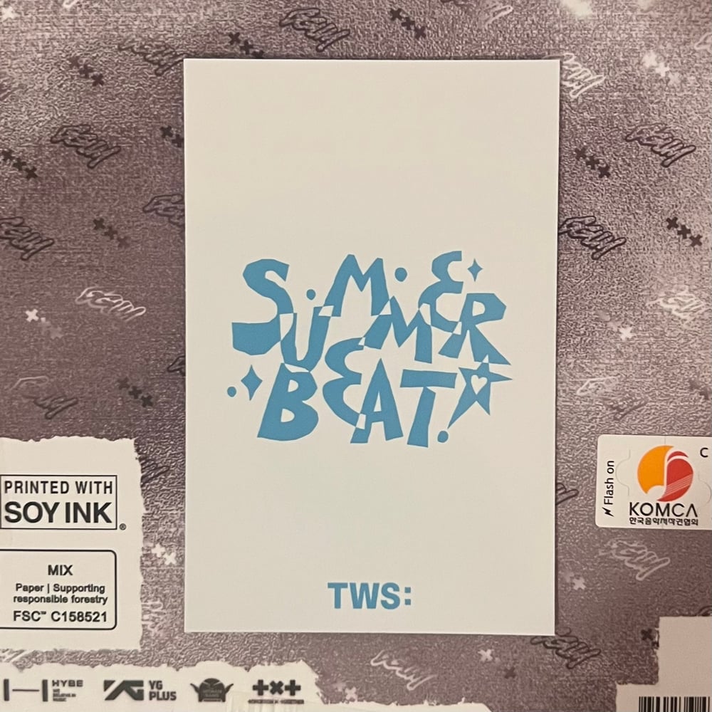 Image of TWS Summer Beat Youngjae Aladin POB Polaroid