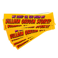 Image 2 of Villain Origin Story Lore Sticker