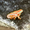 Tiny Enamel Pin - Oak Treehopper