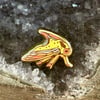 Tiny Enamel Pin - Thorn Treehopper