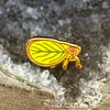 Tiny Enamel Pin - Green Planthopper