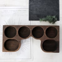 Image 2 of Vintage Wooden Coin Tray