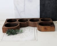 Image 3 of Vintage Wooden Coin Tray