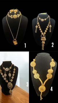 Image 1 of GOLD WEDDING JEWELRY 1 
