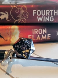 Image 1 of Twice Bonded - Fourth wing inspired 30 mm oversized d20