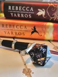 Image 3 of Twice Bonded - Fourth wing inspired 30 mm oversized d20