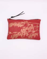 Image 1 of Valerie Leather Zip Pouch