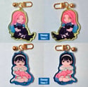 Cat Stage Keychains