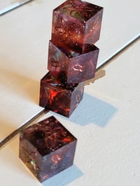 Image 3 of Fireheart - Karlach inspired pip d6 set