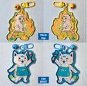 Hobbles and Tuesday Keychains