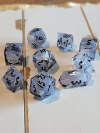 Image 6 of All Lights Turned Off - Noah Kahan inspired dice set 